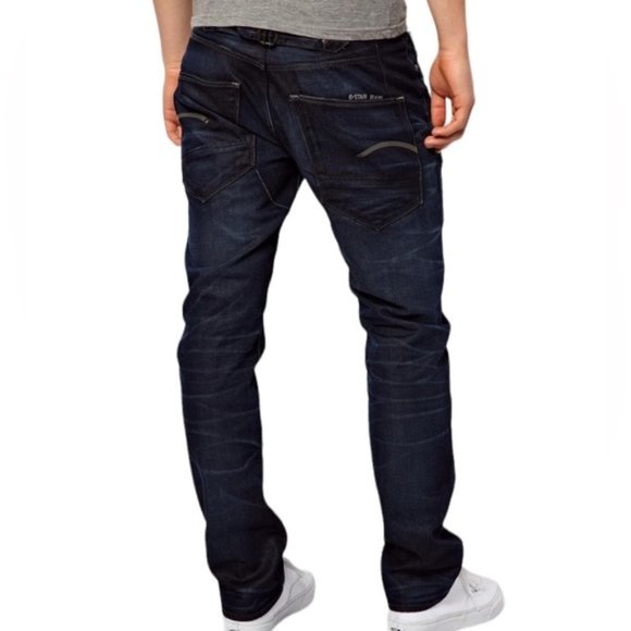NWT G-Star Raw 3301 Men's Blade Loose Travis Wash Denim Jeans Size 30/34 - Picture 1 of 7